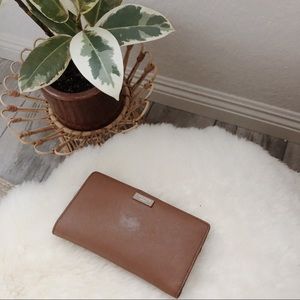 Brown Kate Spade wallet